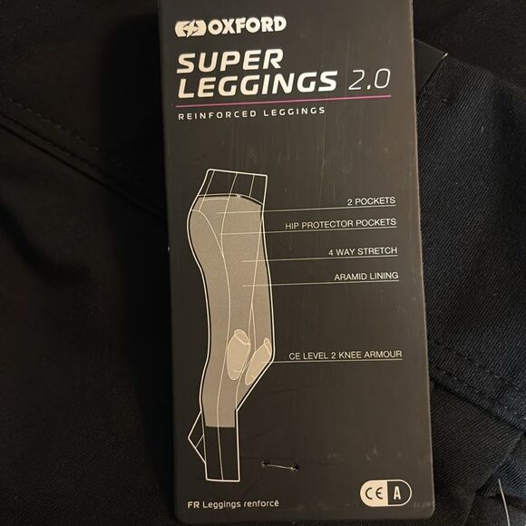 NEW OXFORD | supper leggings 2.0 reinforced leggings rider 14 long length black - Picture 5 of 5